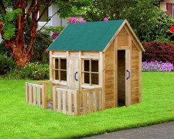 Игровой домик для детей из дерева 0036