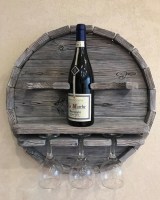 Винная полка настенная 0037