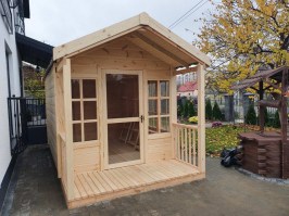 Беседка застекленная 0781