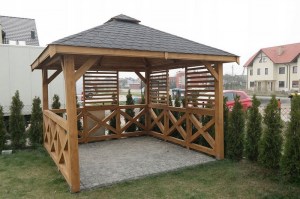 Беседка  деревянная 0641