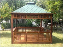 Беседка из дерева 0462