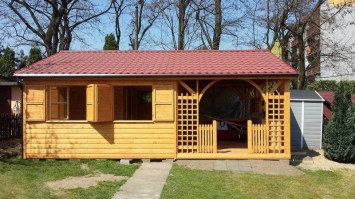 Беседка с хозблоком 1123