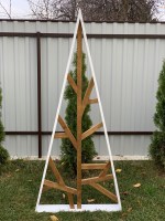 Елка из дерева декоративная 0033