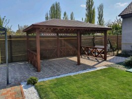 Беседка прямоугольная 0934