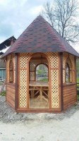 Беседка садовая из дерева 0776