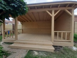 Беседка летняя 0873