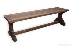 Лавка под старину из дерева 0003