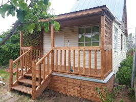 Терраса из дерева 0019