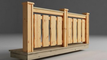 Ограждение для террас и балконов 0035