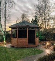 Беседка деревянная 0976