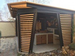 Беседка оригинальная 0905