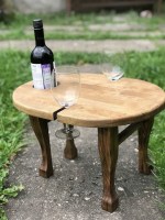 Винный столик (сосна) 0036