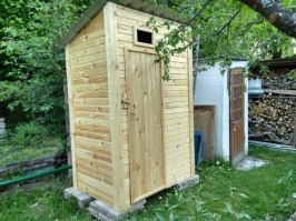 Хозблок деревянный, сарай,  домик дачный, дровник 0048