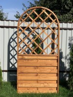 Решетка декоративная (забор решетчатый,решетка для беседки) 0065