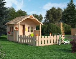 Игровой домик для детей (имитация бруса) 0107