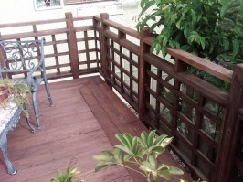 Ограждение для террас и балконов 0057