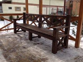 Скамейка садовая 0071