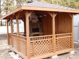 Беседка квадратная 0356