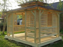 Беседка прямоугольная 0536