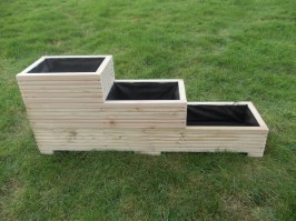 Деревянные грядки 0009