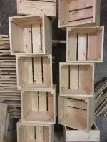 Ящик для хранения из дерева 0009