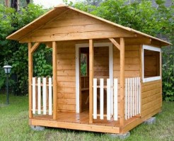 Игровой домик для детей из дерева 0016