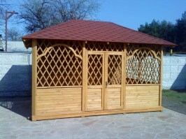 Беседка прямоугольная 0584