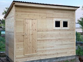 Хозблок деревянный 0057