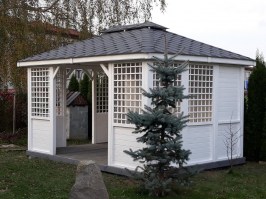 Беседка садовая из дерева 0469