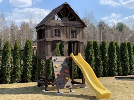 Детская игровая площадка из дерева 0131