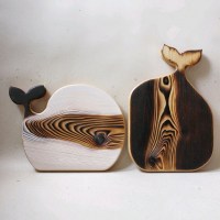 Комплект досок для кухни с подставкой (лиственница) 0025