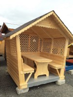 Беседка садовая деревянная в Минске 0616