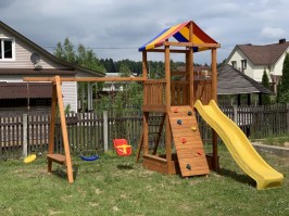 Детская площадка из дерева 0129