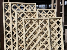 Решетка ( пергола, шпалера ) деревянная изготовим по Вашим размерам в Минске 0009