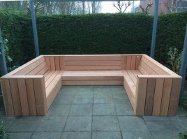 Диван для террасы 0006