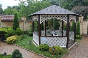 Деревянная беседка 1131