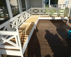 Диван для террасы 0007