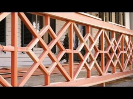 Ограждение для террас и балконов 0067