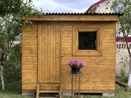 Бытовка деревянная 0062