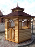 Беседка садовая из дерева 0746