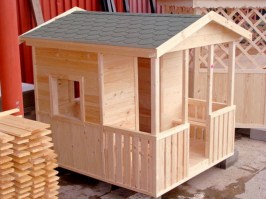 Игровой домик для детей из дерева 0055