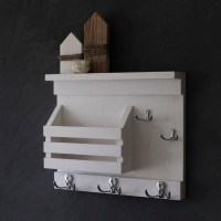 Ключница подвесная из дерева настенная 0020