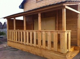 Терраса из дерева 0058