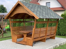 Беседка садовая деревянная в Минске 0699
