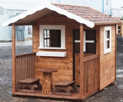 Игровой домик для детей из дерева 0039