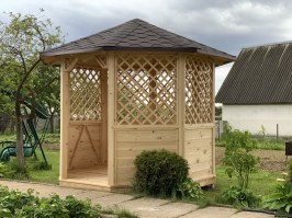 Деревянная беседка 1239