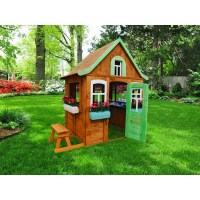 Игровой домик для детей из дерева 0019