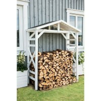 Дровник для дачи 0061
