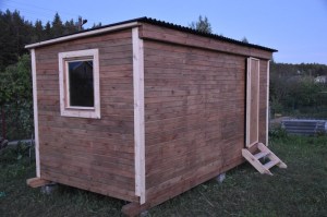 Хозблок деревянный 0041