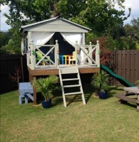 Домик для детей игровой из дерева 0017